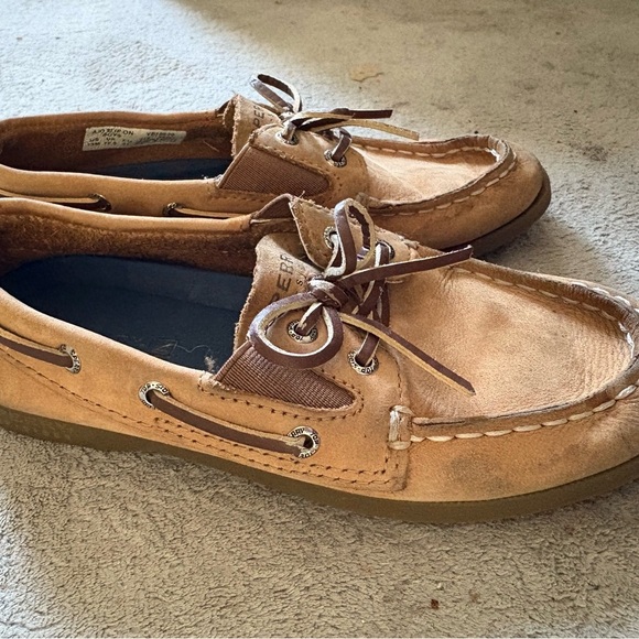 Sperry Boat Shoe Little Kids Brown Boat Shoes size 13 - Picture 2 of 4